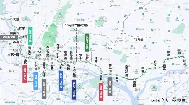 最新地铁线路图广州,广州最新地铁线路图揭晓