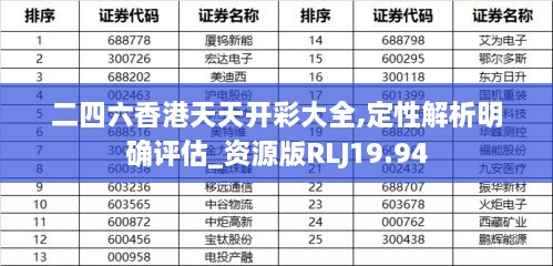 二四六香港天天开彩大全,预测解析说明_更换版H37.790