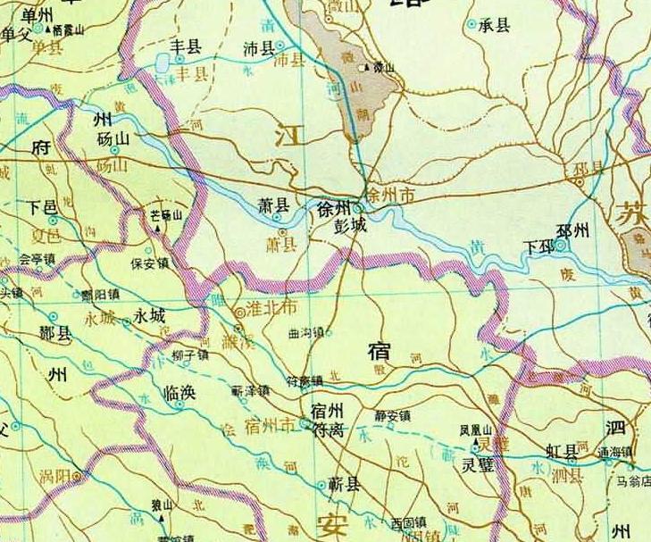 宿州市最新地图,宿州市最新版精细地图出炉